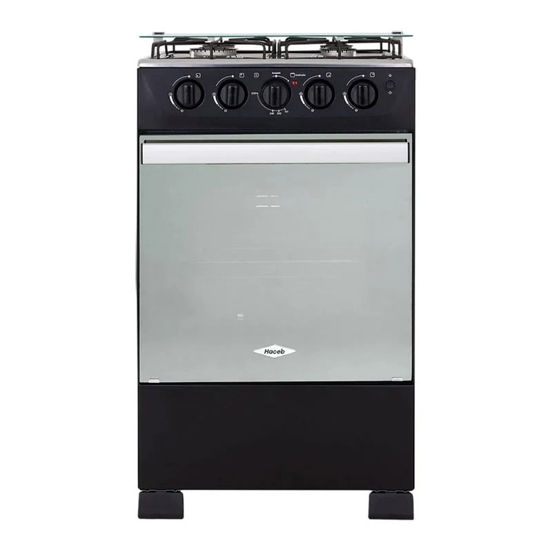 Estufa HACEB CC Romero Reflex 50V Gas Natural Negra
