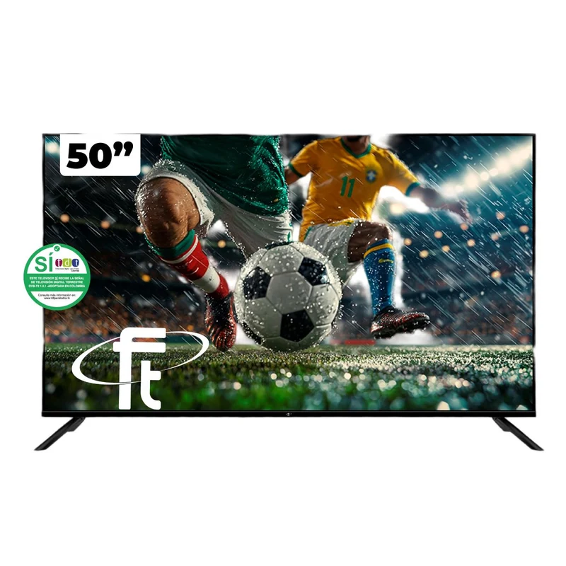 Televisor FT 50 Pulgadas TV50UQL1F5CO UHD 4K Google TV