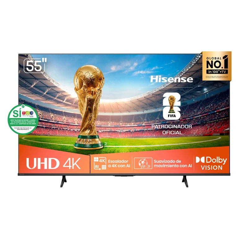 Televisor HISENSE 55 Pulgadas 55A6NV UHD 4K